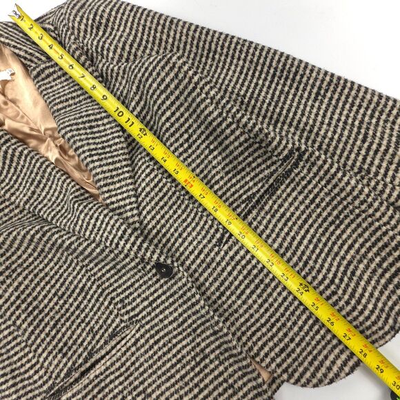 ASTR Wool Harlow Blazer Hazelnut & Black Houndstooth Old Money Academia Preppy - Picture 3 of 10